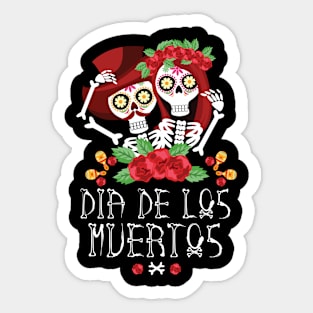 Dia De Los Muertos Sticker